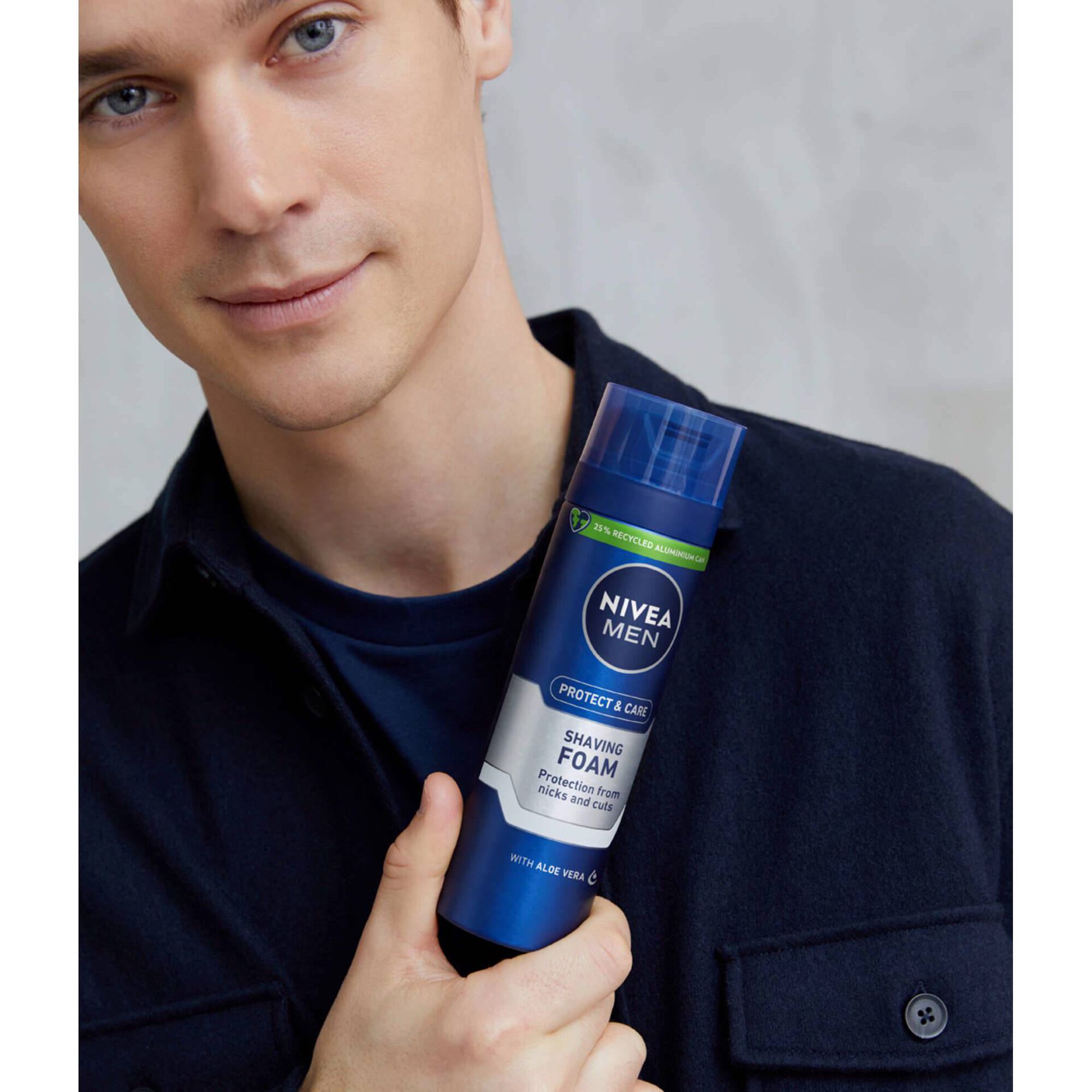 Espuma de Barbear Men Protect & Care Suave Espuma de Barbear Men Protect & Care Suave