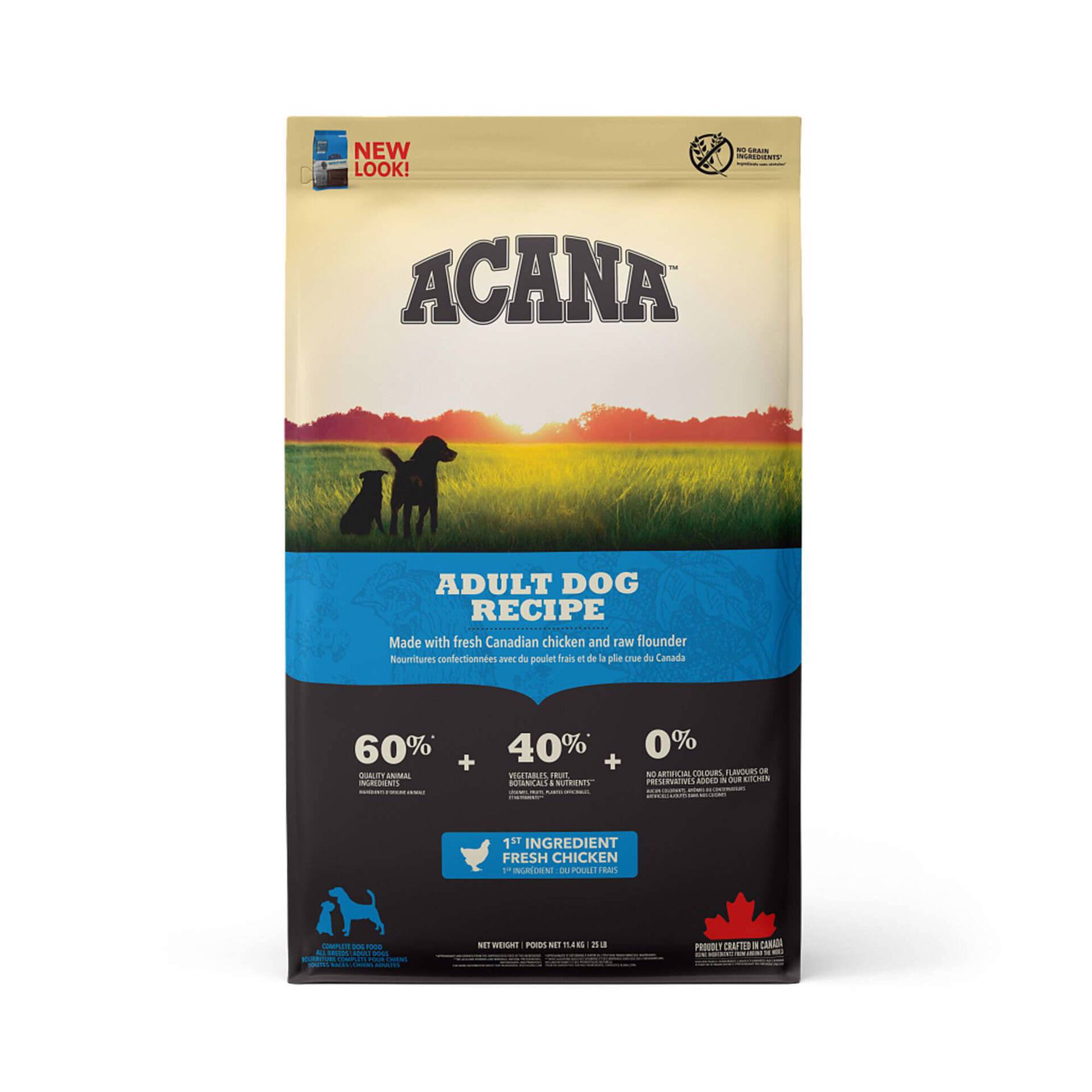 Ra&ccedil;&atilde;o para C&atilde;o Adulto Recipe Acana