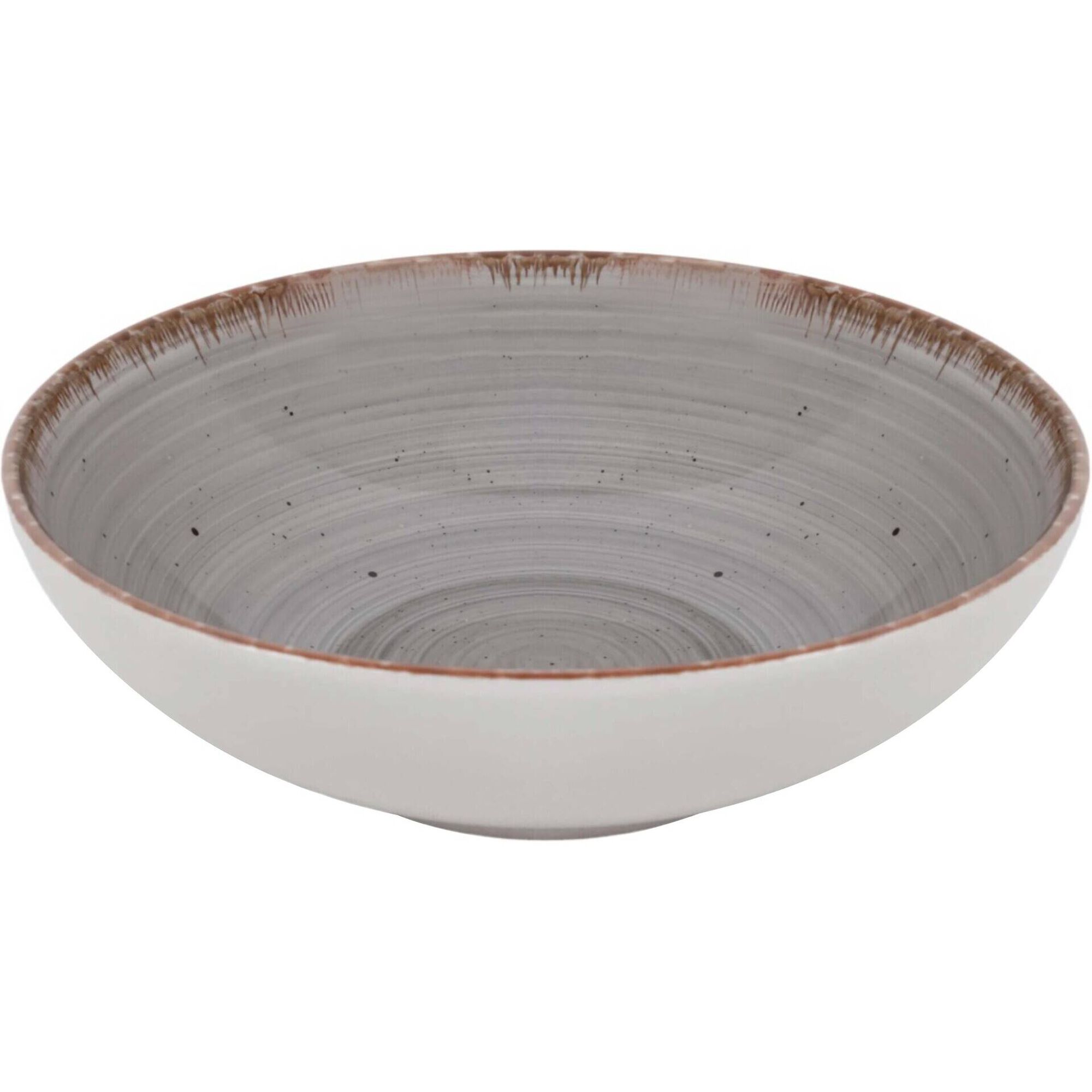 Prato Sopa 18cm Cinza Seia Kasa