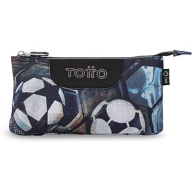 Estojo Triplo Futebol Totto