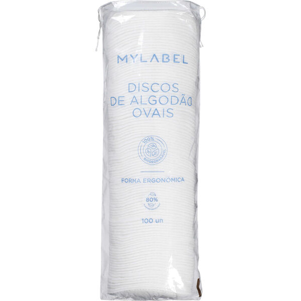 Discos de Algodão Ovais MyLabel
