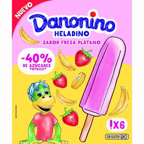 Gelado Morango e Banana Gelado Morango e Banana