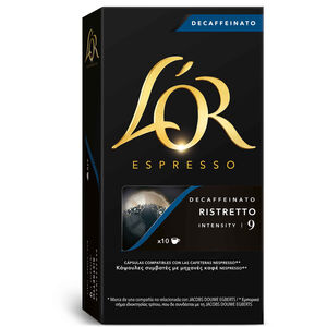 Cápsulas de Café Descafeinado Ristretto Int 9 L'Or