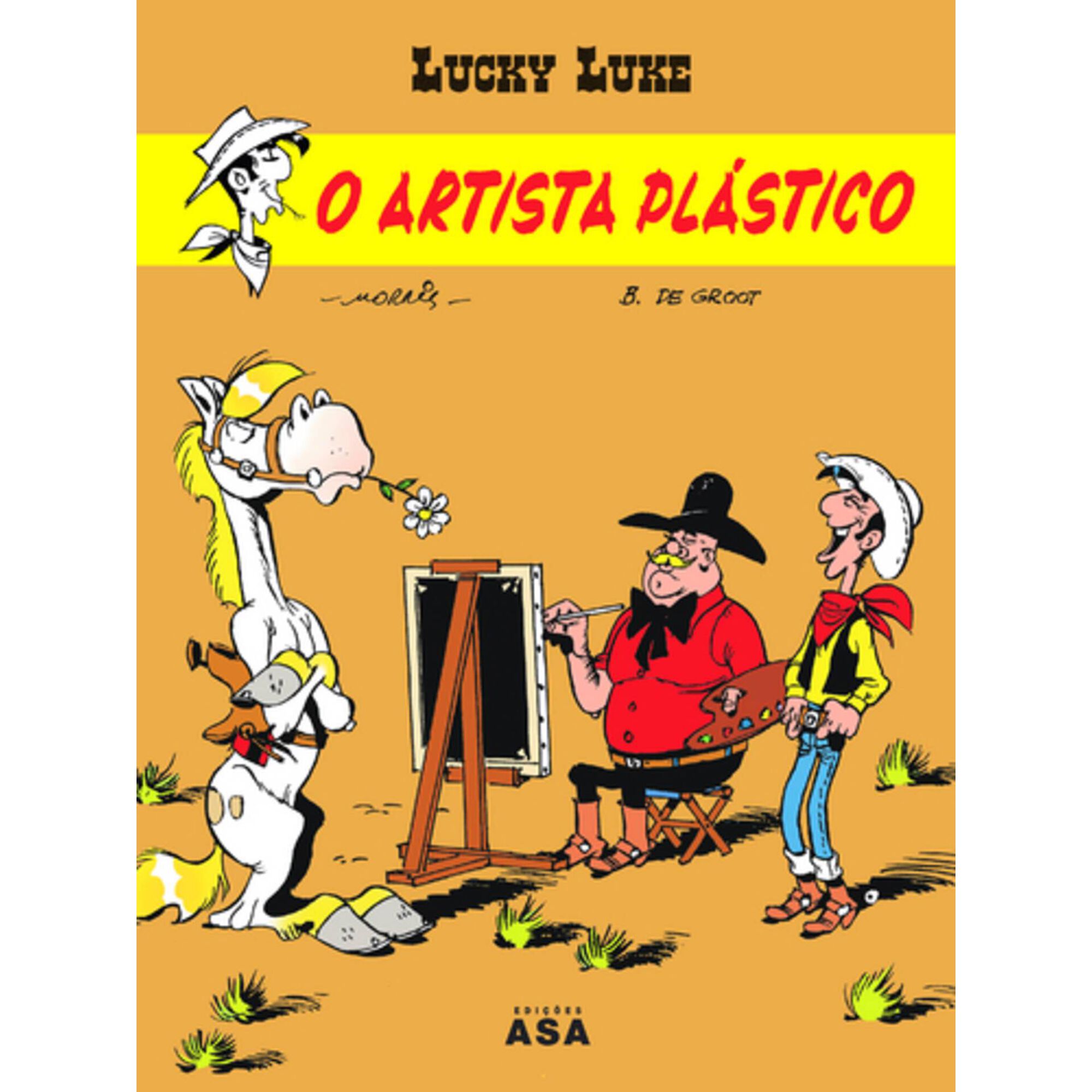Lucky Luke - O Artista Pl&aacute;stico de De Groot e Morris