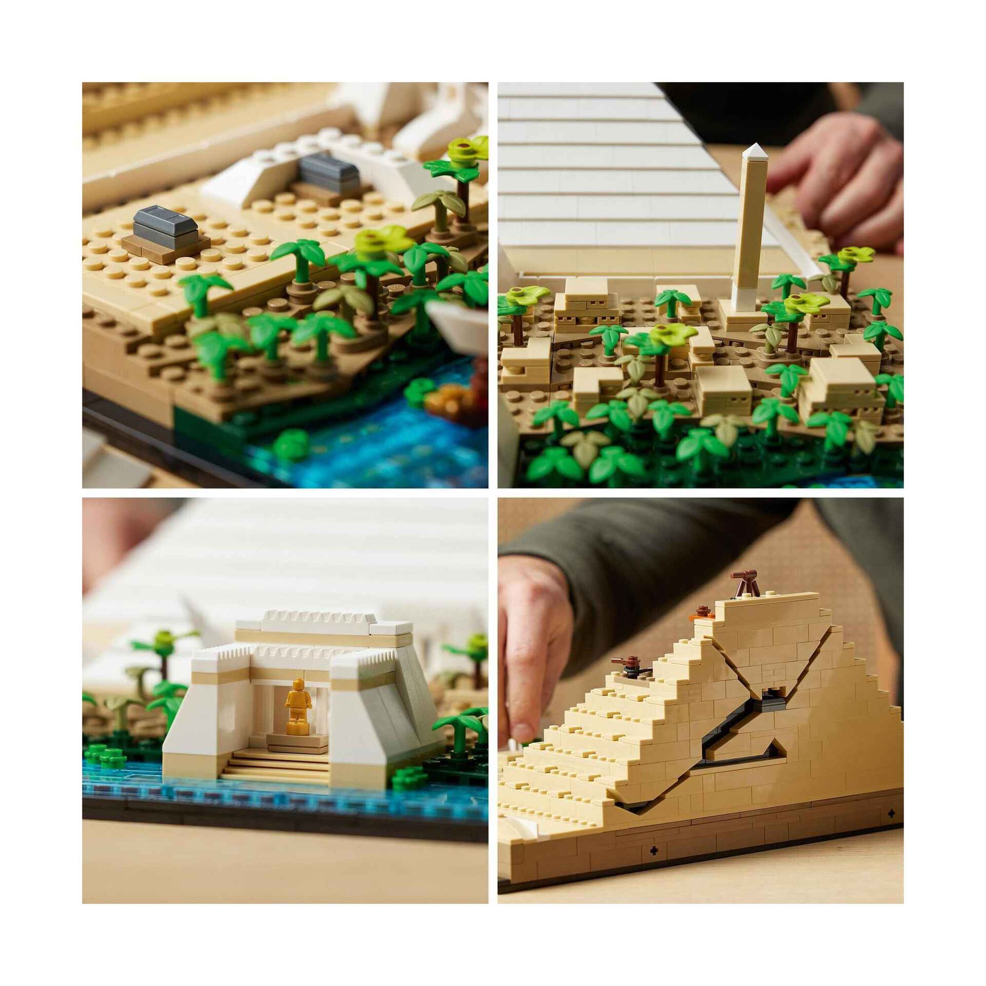 LEGO Architecture - Grande Pir&acirc;mide de Giz&eacute; - 21058