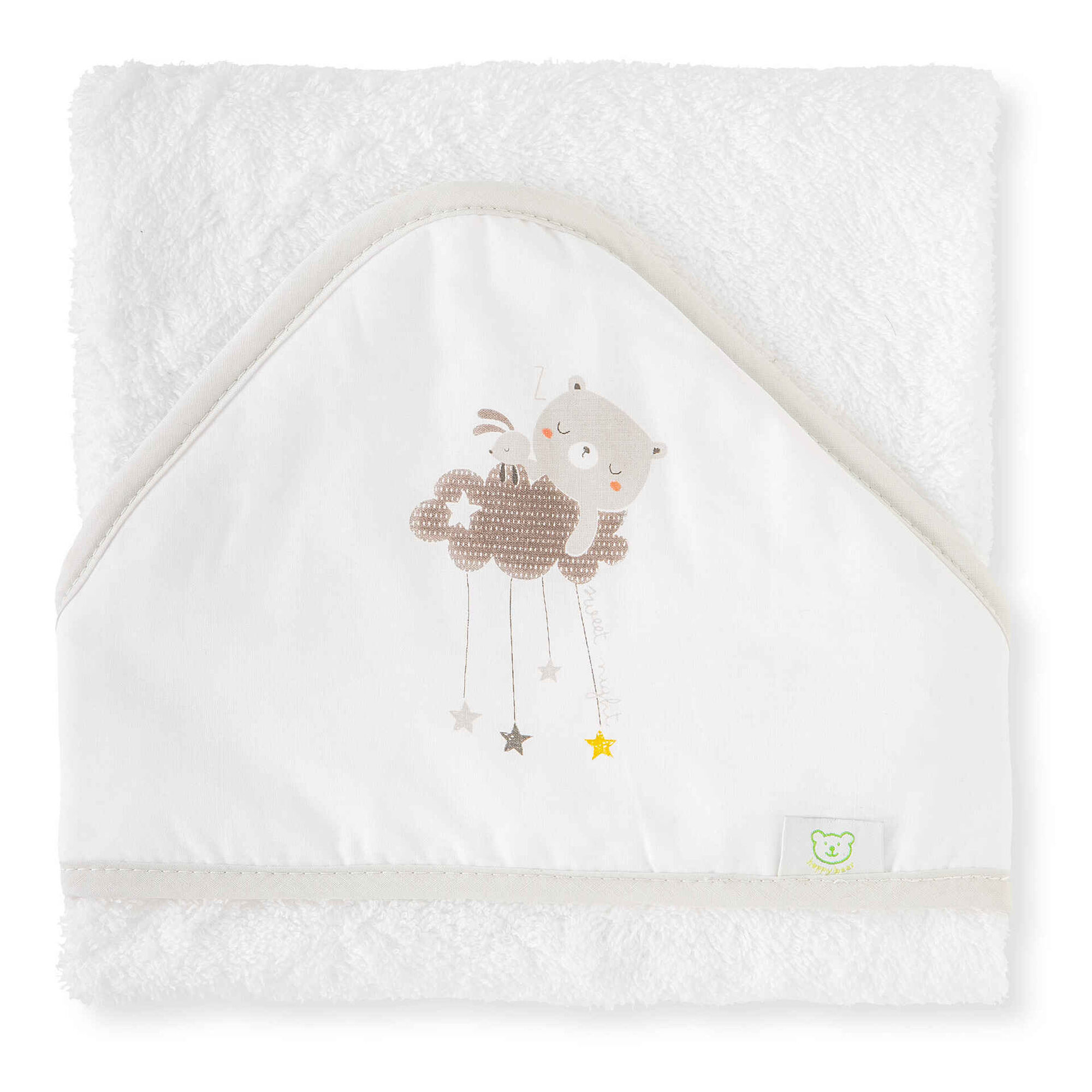 Toalha Banho 75x75cm Urso