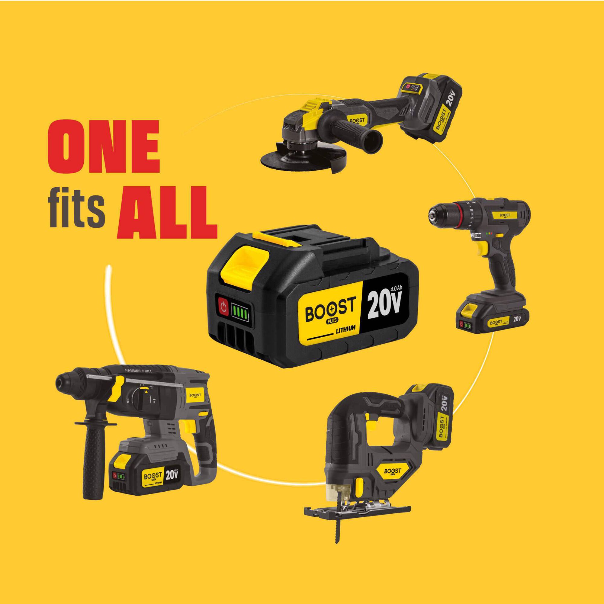 Serra de Recortes sem Fios 20V Boost