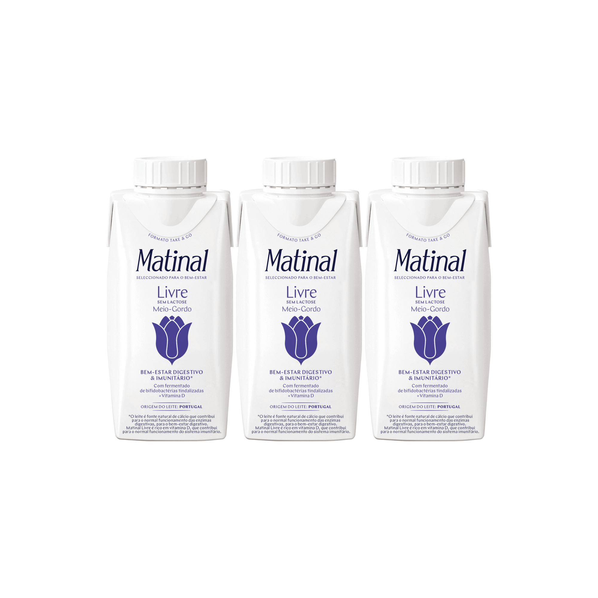 Leite Livre sem Lactose Meio-Gordo