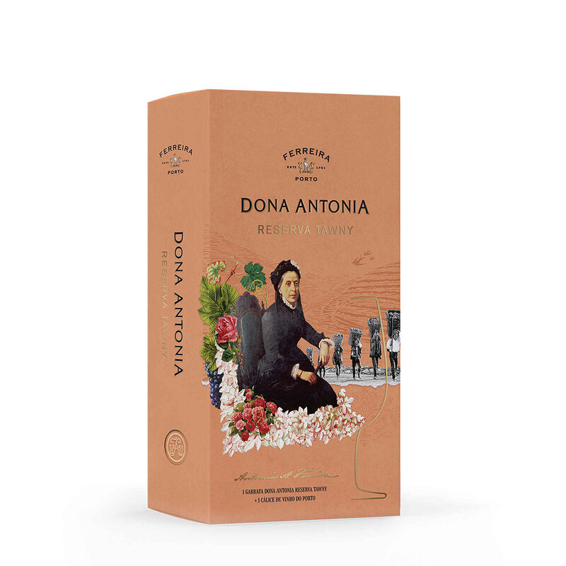 Dona Antónia Vinho do Porto Tawny com Copo