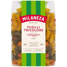 Massa Espirais Fusilli Tricolor