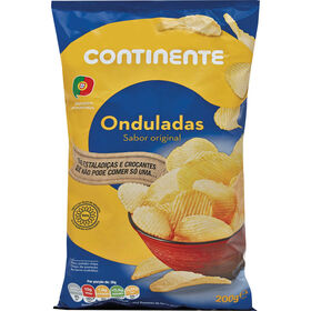 Batata Frita Ondulada Continente