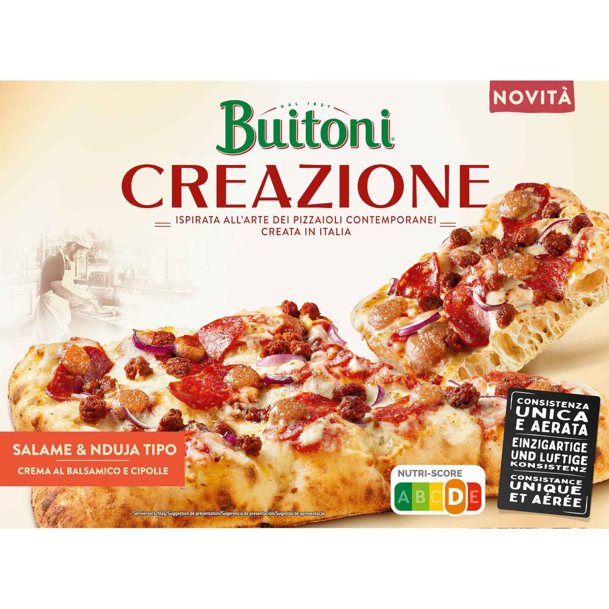 Pizza Salame e Nudja Pizza Salame e Nudja