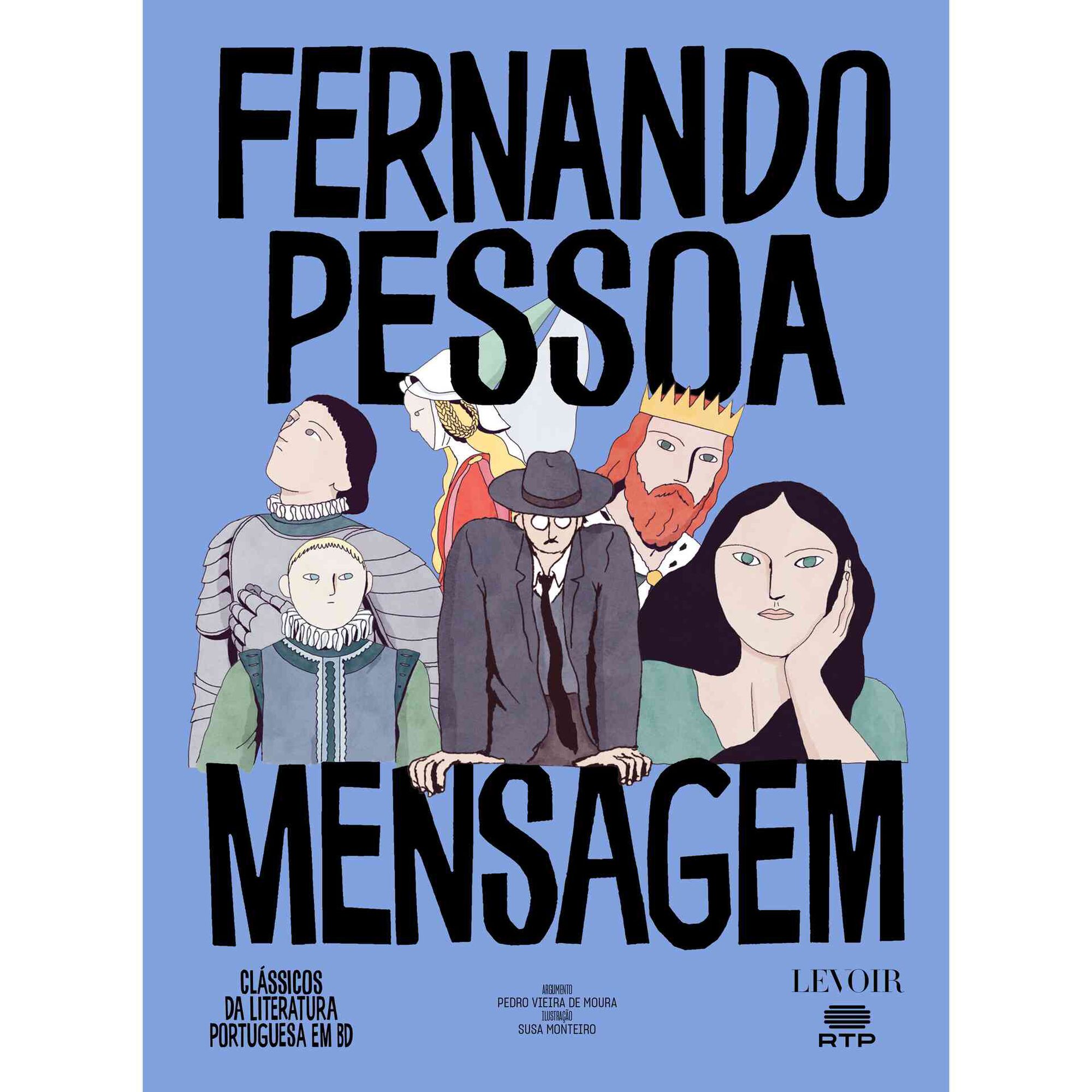Cl&aacute;ssicos da Literatura Portuguesa em BD - Mensagem de Fernando Pessoa