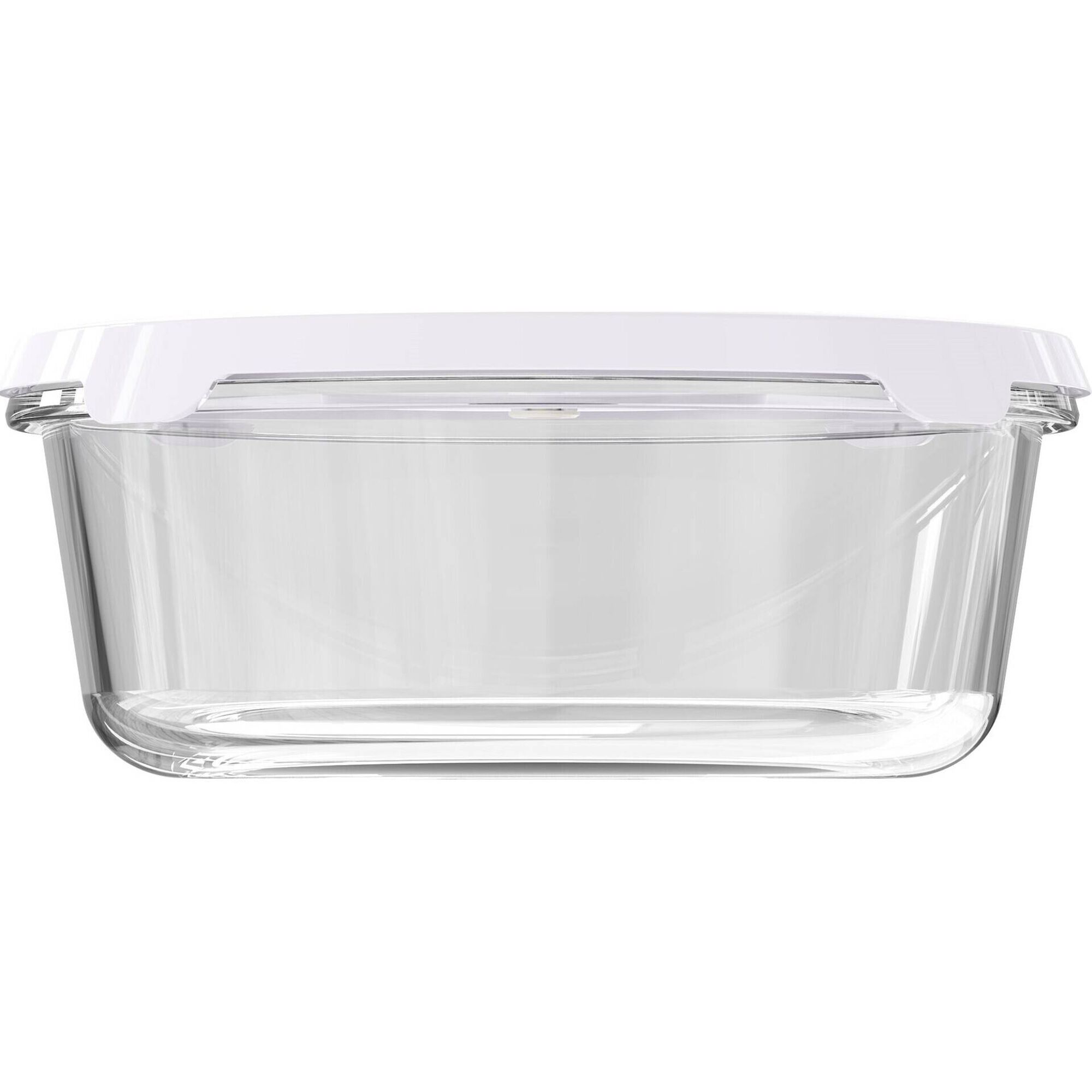 Caixa Vidro Redonda 1400ml com Vácuo Caixa Vidro Redonda 1400ml com Vácuo