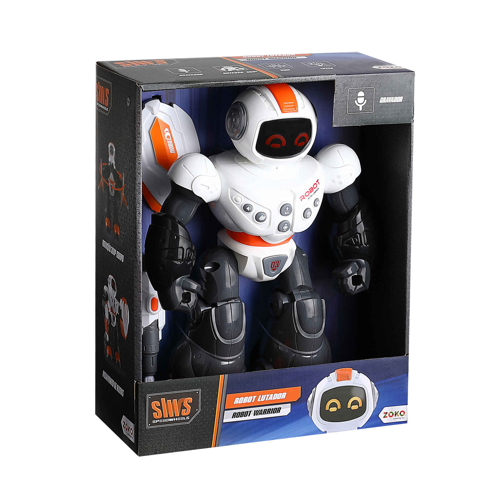 Robô Lutador (várias cores)