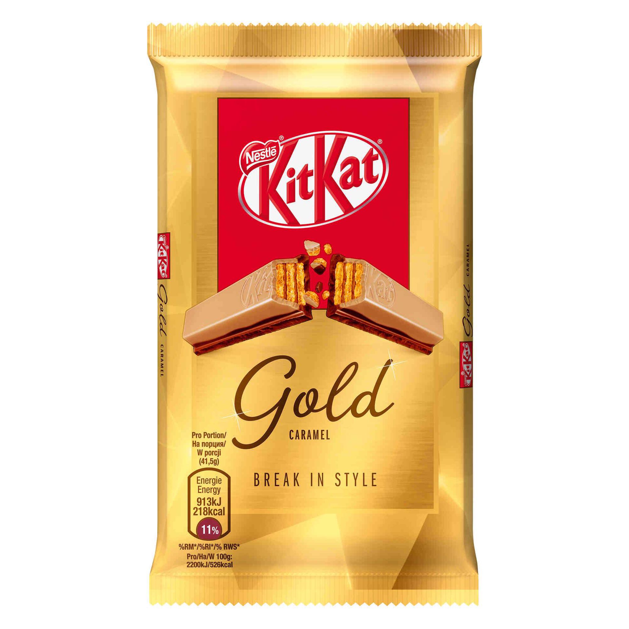 Snack de Chocolate KitKat Gold Snack de Chocolate KitKat Gold