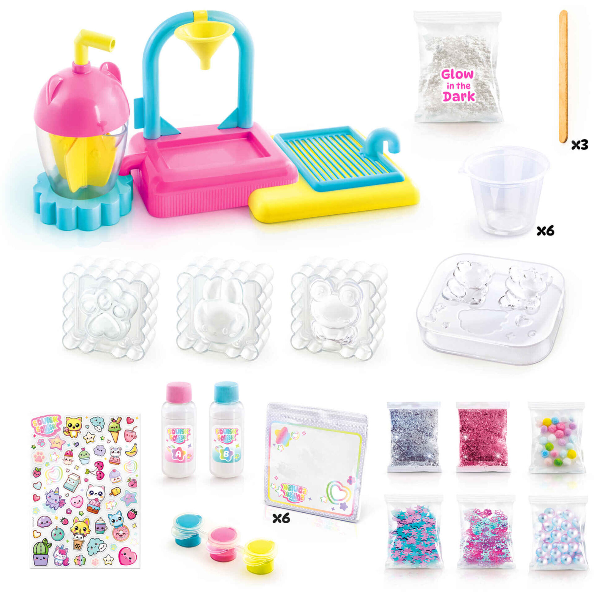 Canal Toys - Mega F&aacute;brica de Squishy DIY