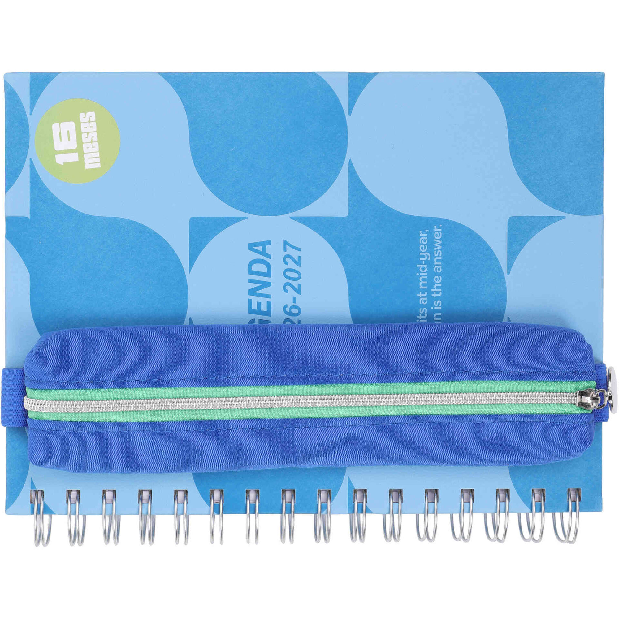 Conjunto Agenda 16 Meses A5 com Estojo (v&aacute;rios modelos) Note!