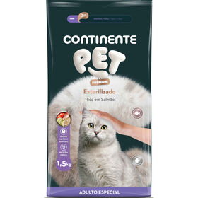 Ração para Gato Adulto Esterilizado Salmão