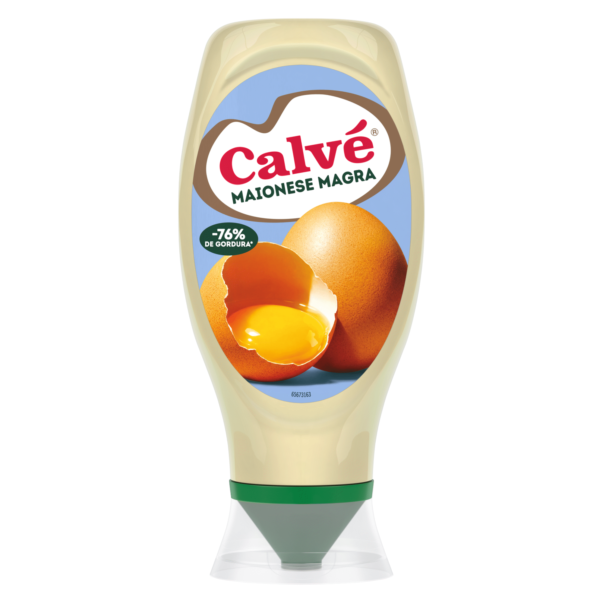 Maionese Magra Top Down sem Gl&uacute;ten Calv&eacute;