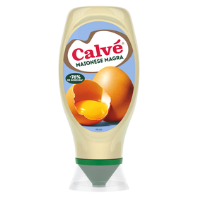 Maionese Magra Top Down sem Gl&uacute;ten Calv&eacute;