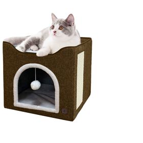 Arranhador para Gato Casa Castanho Lupi Linx