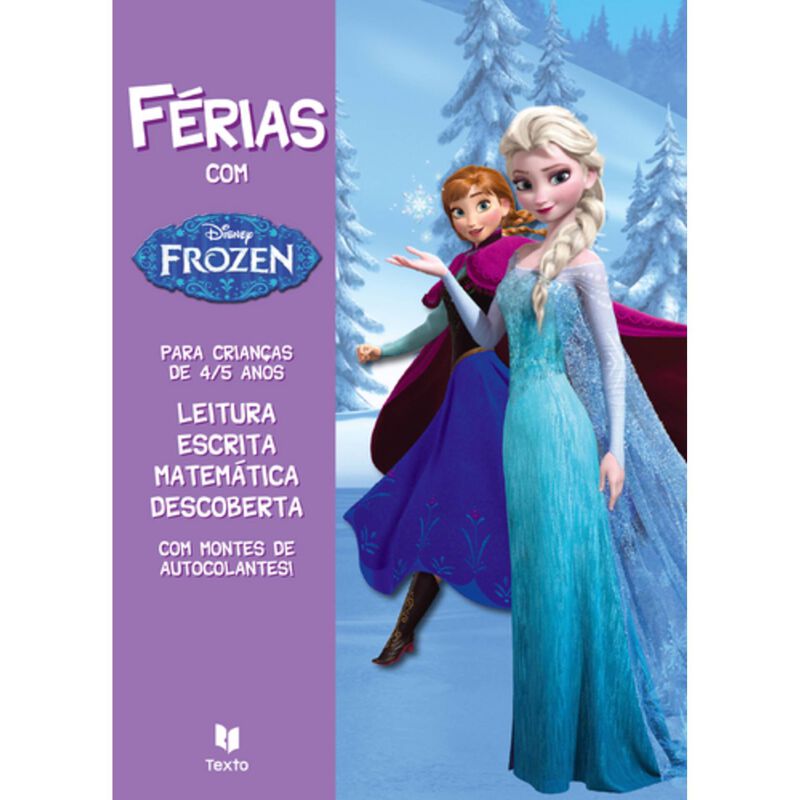 Férias com Frozen 4-5 Anos de Texto Editora