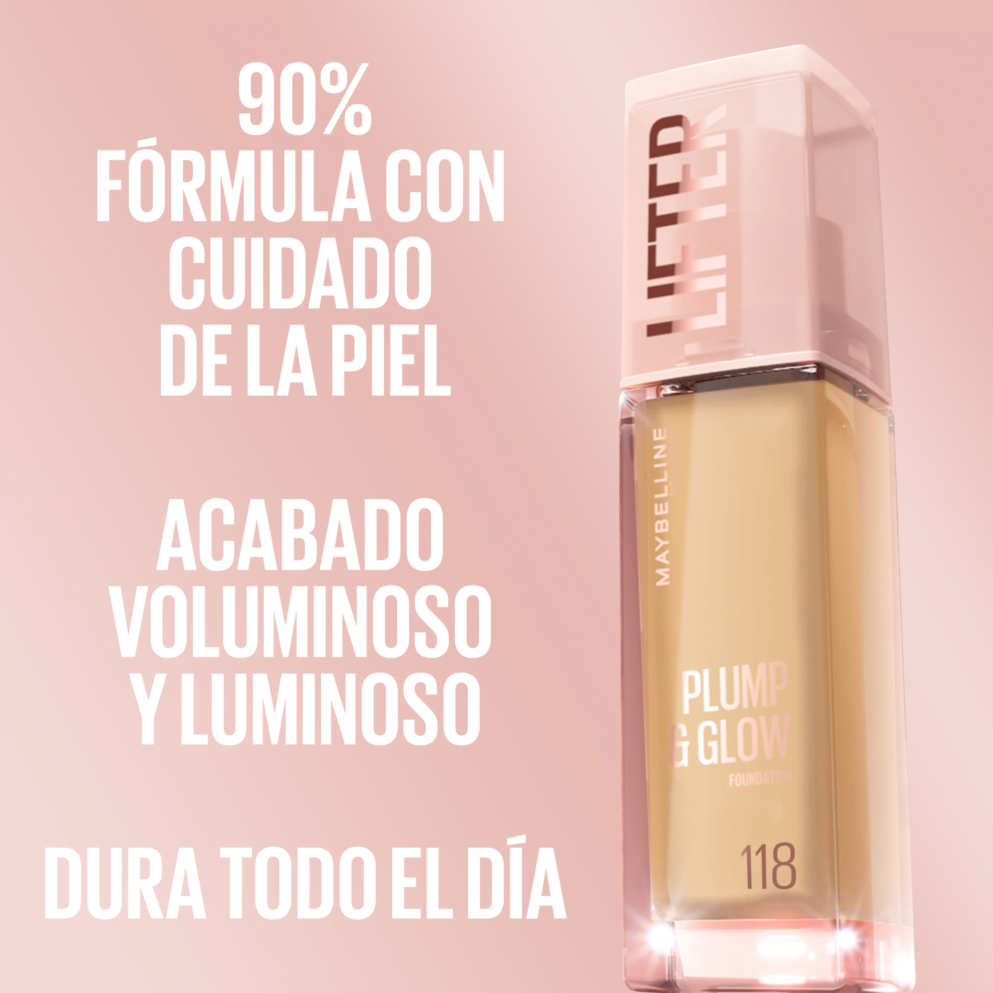 Base de Rosto Lifter Plump & Glow 336 Maybelline New York