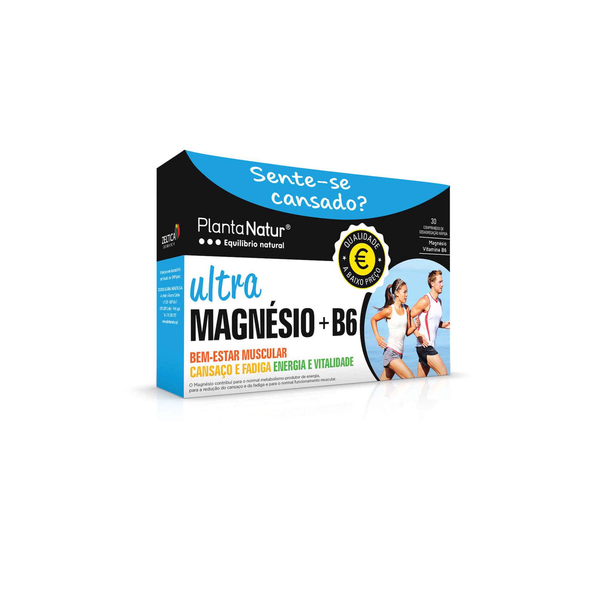 Suplemento Alimentar Ultra Magnésio + B6