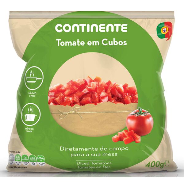 Tomate em Cubos Continente