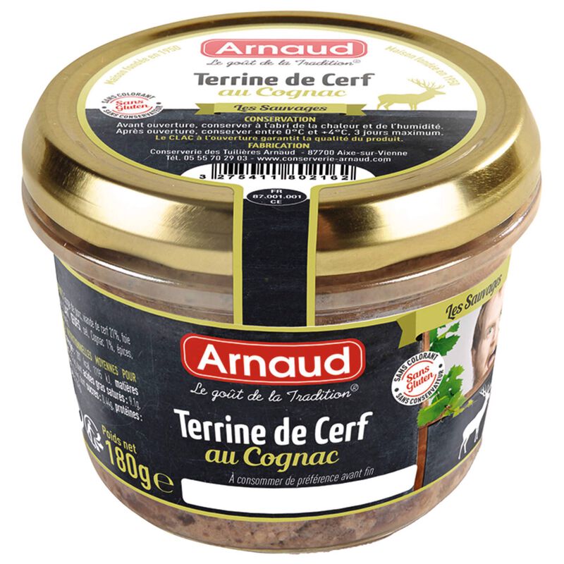 Patê de Veado com Conhaque Arnaud