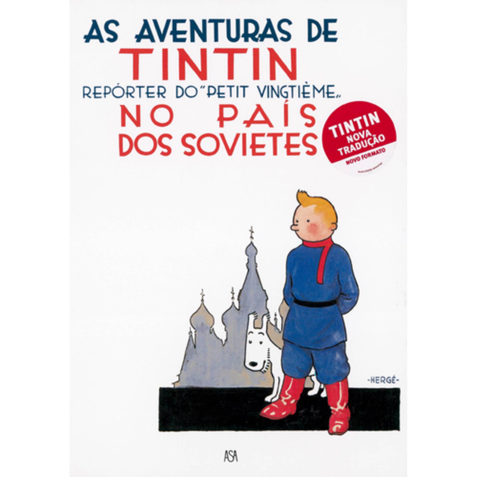 Tintin no Pa&iacute;s dos Sovietes de Herg&eacute;