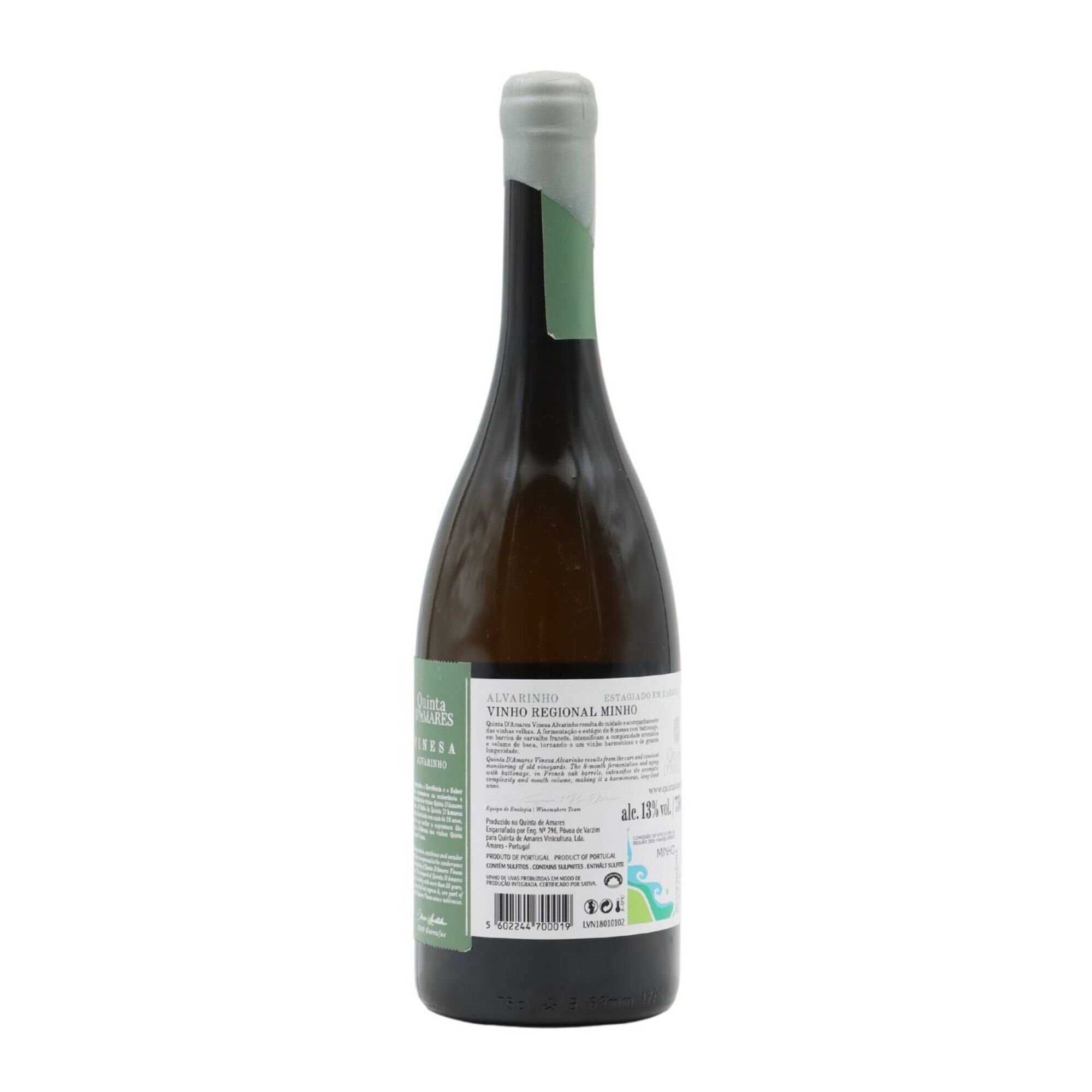 Quinta De Amares Vinesa Alvarinho Vinho Verde Branco