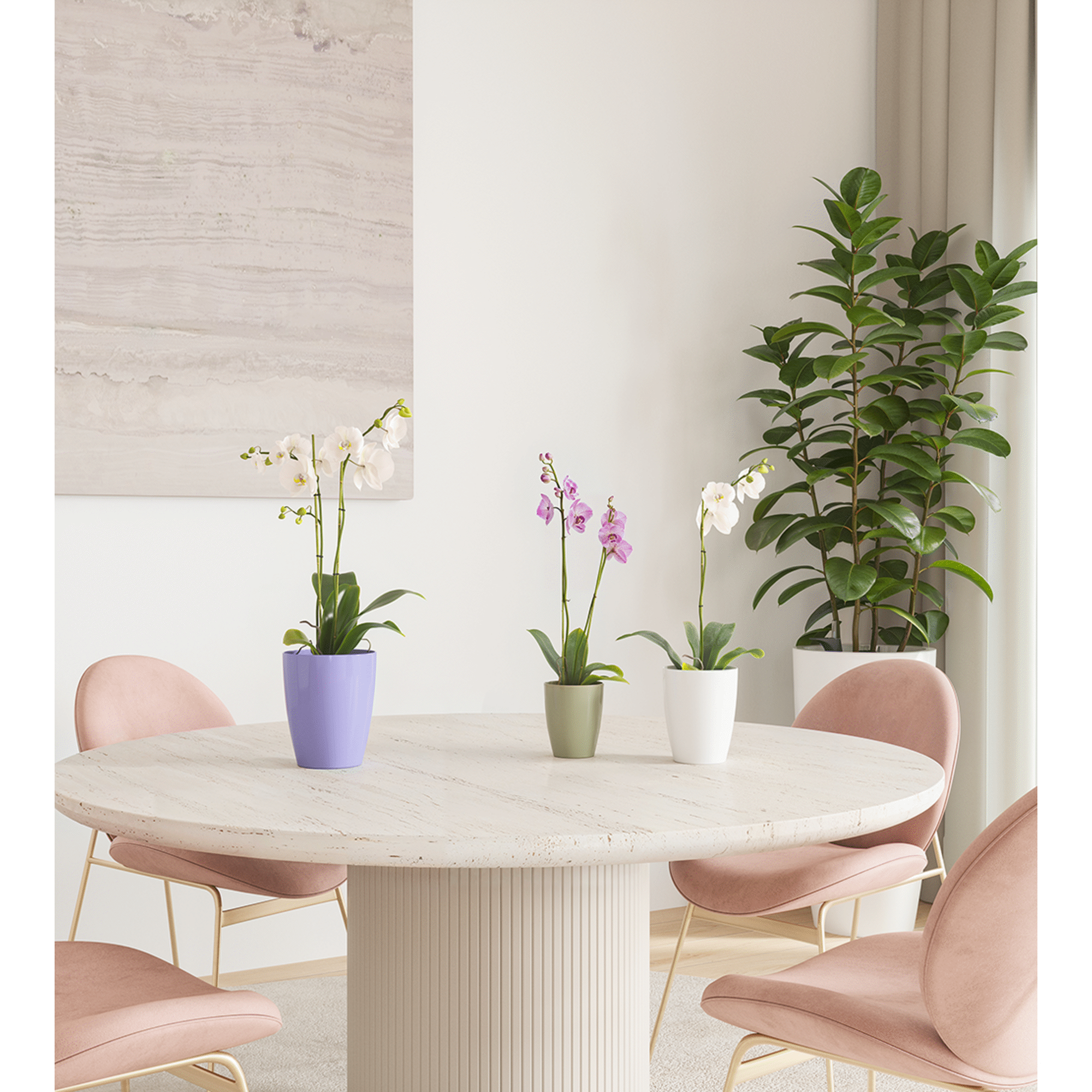 Vaso Redondo Plástico 15cm