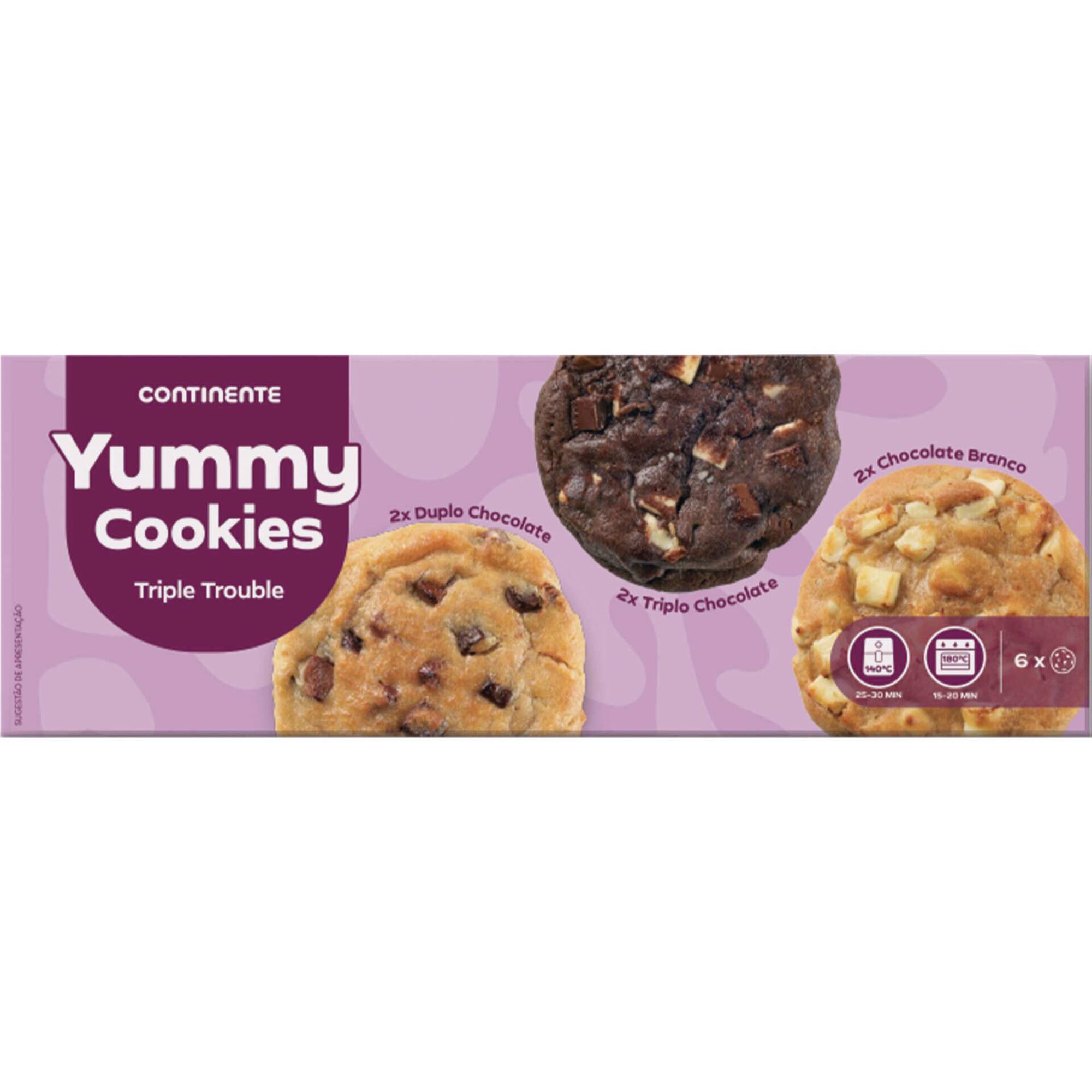 Bolachas Americanas Yummy Cookies Continente