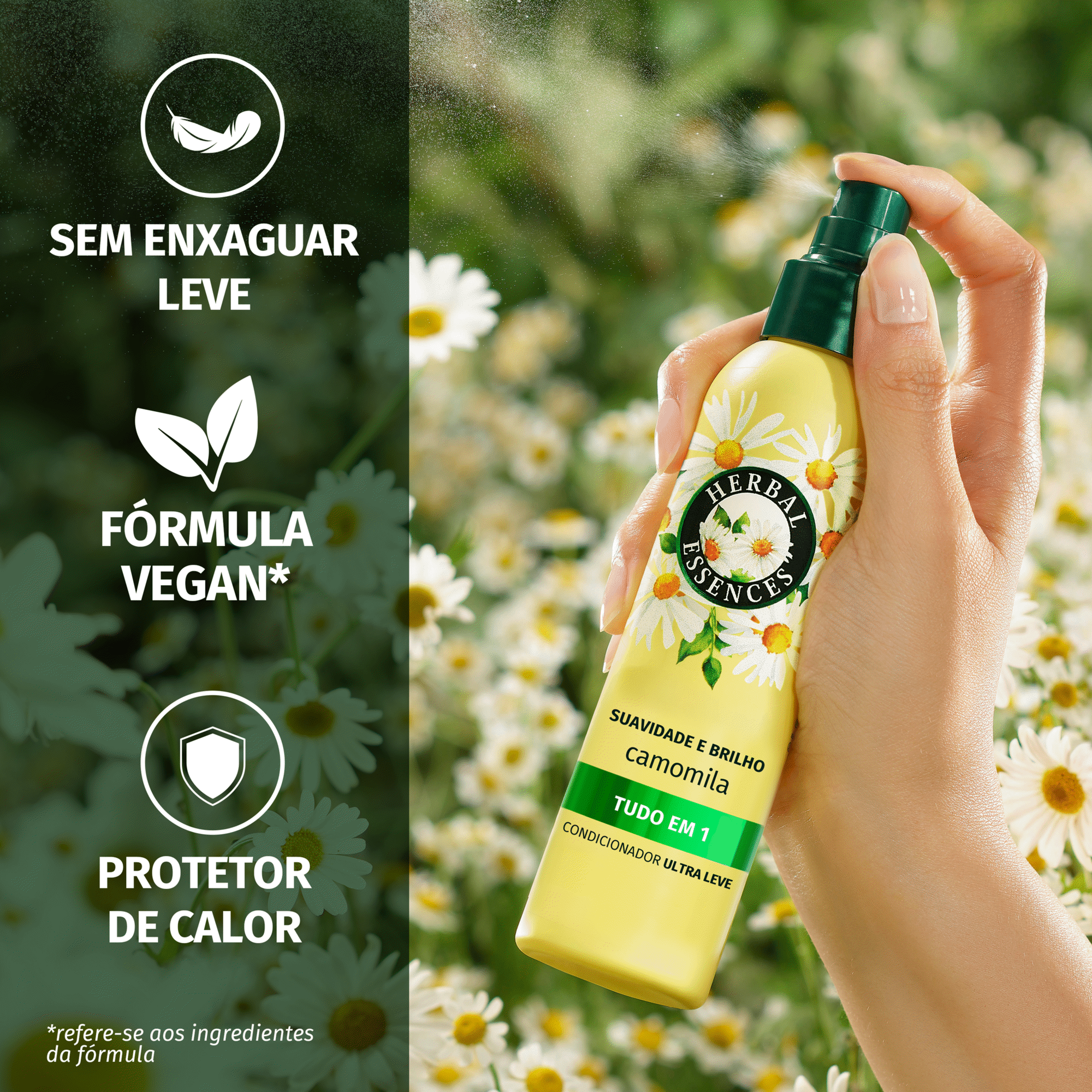 &Oacute;leo Cabelo Brilho Camomila Herbal Essences