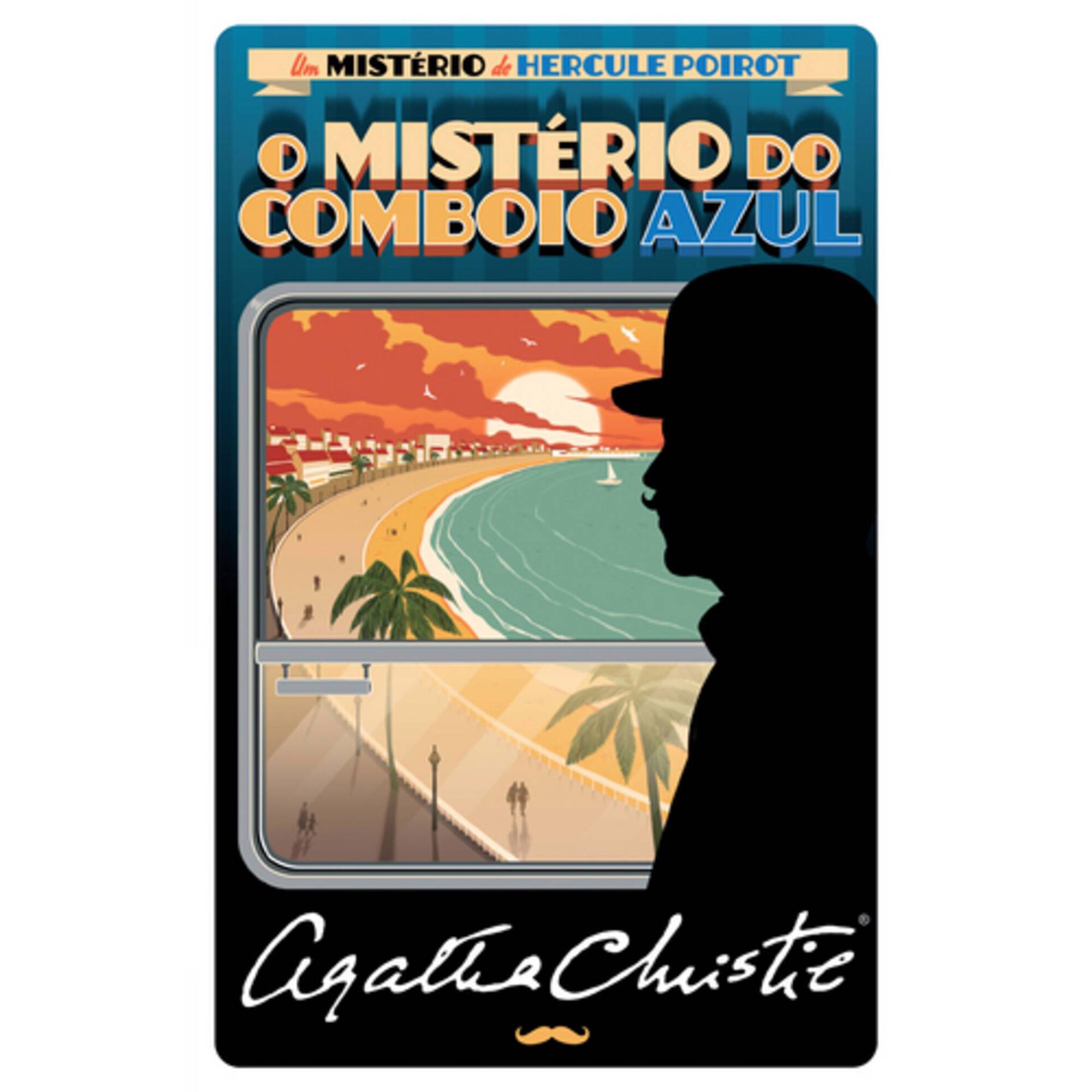Um Mist&eacute;rio de Hercule Poirot N&ordm; 4 - O Mist&eacute;rio do Comboio Azul de Agatha Christie