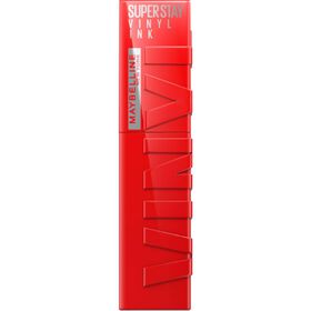 Batom Vinyl Ink 25 Red Hot Maybelline New York