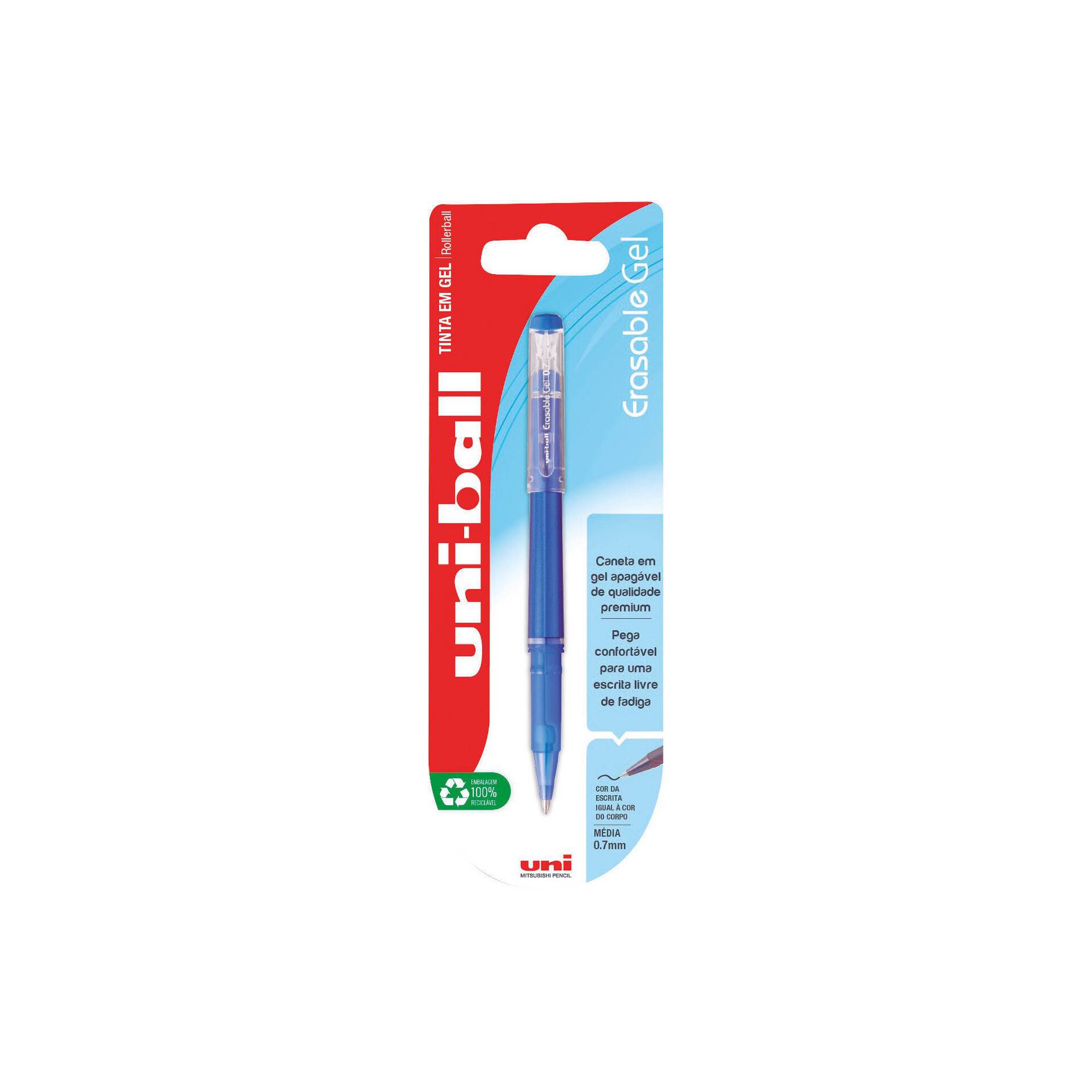 Roller de Tinta Gel Azul Apagável Roller de Tinta Gel Azul Apagável
