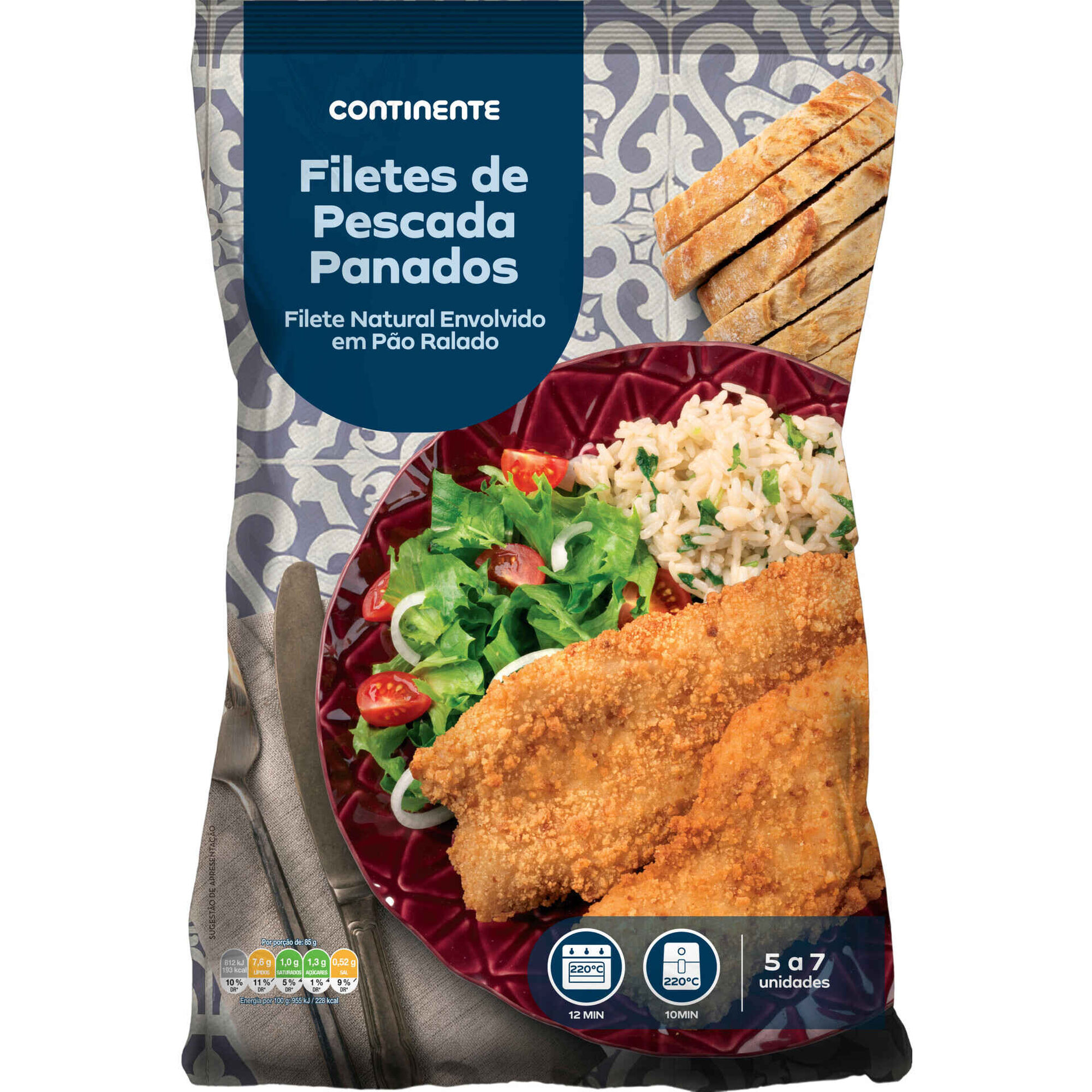 Filetes de Pescada Panados Filetes de Pescada Panados