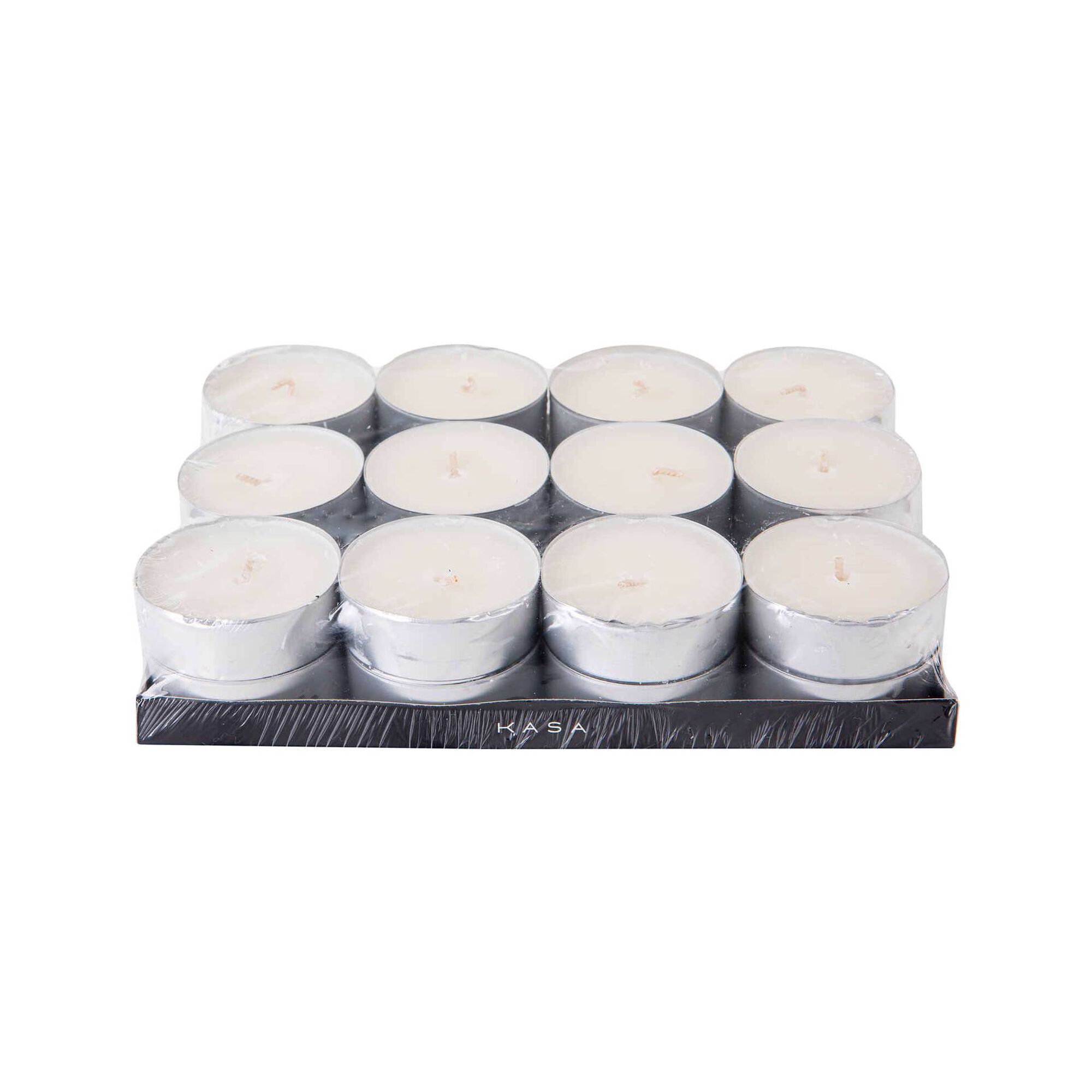 Conjunto 24 Velas Tealight Brancas