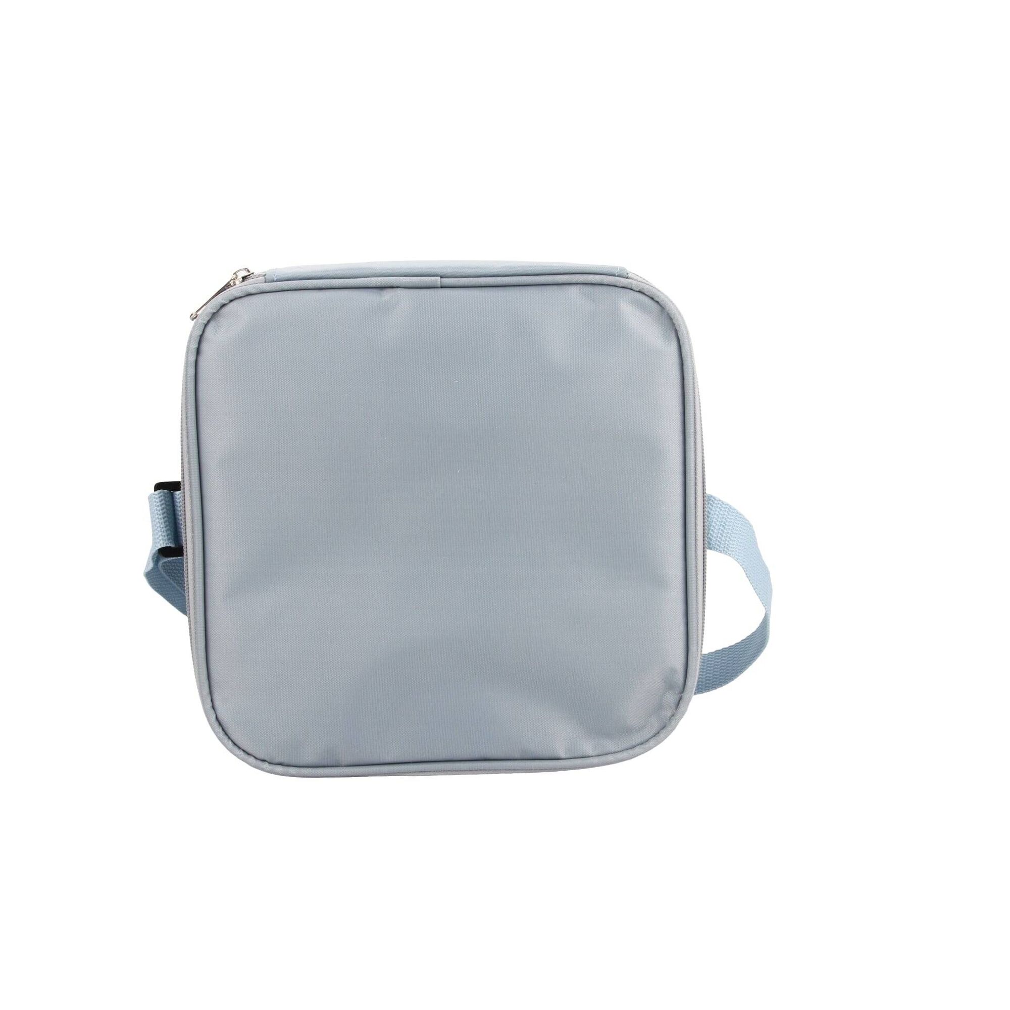 Conjunto Saco T&eacute;rmico Tiracolo e 3 Caixas Azul 4 My Lunch Kasa