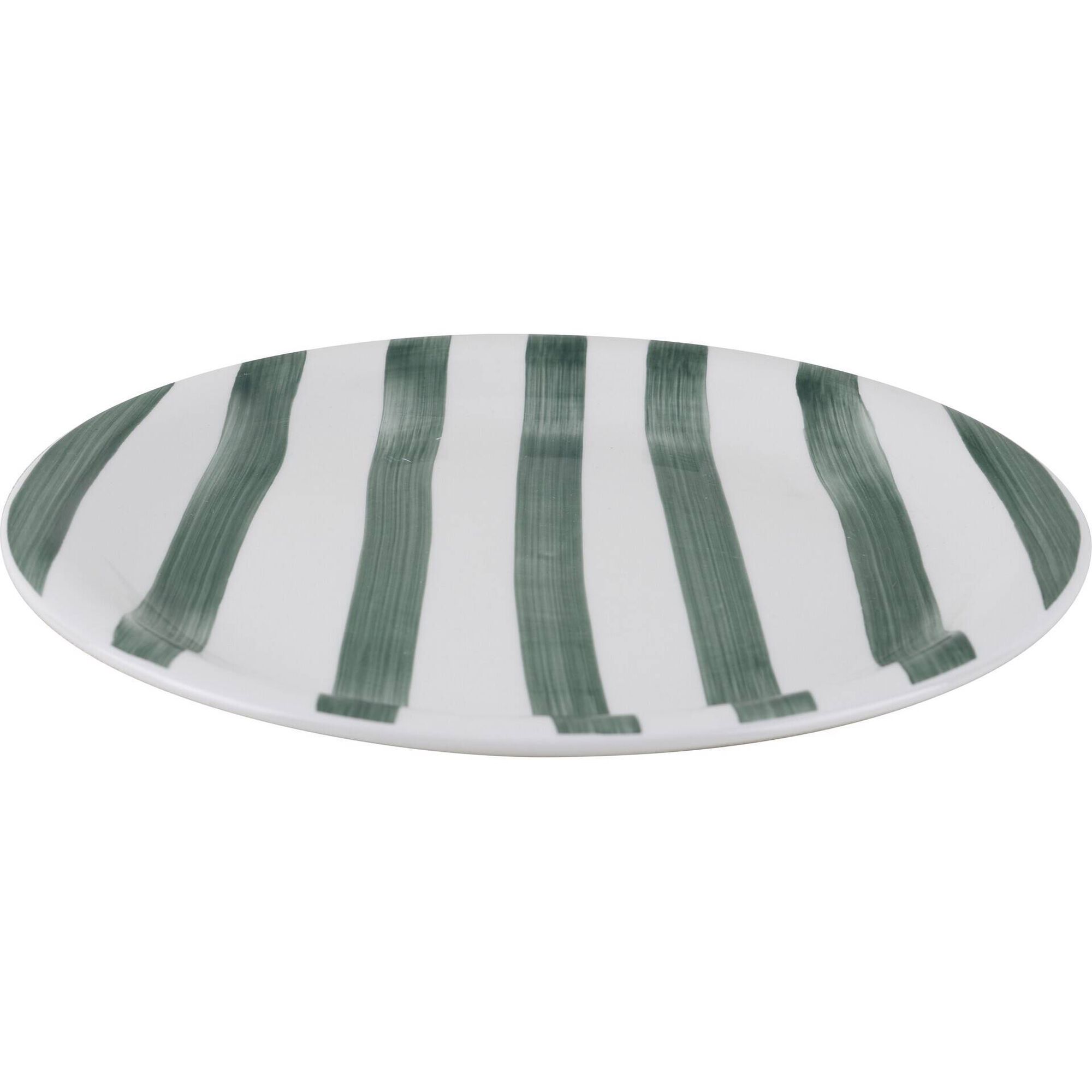 Prato Raso Riscas Irregulares Verde Kasa