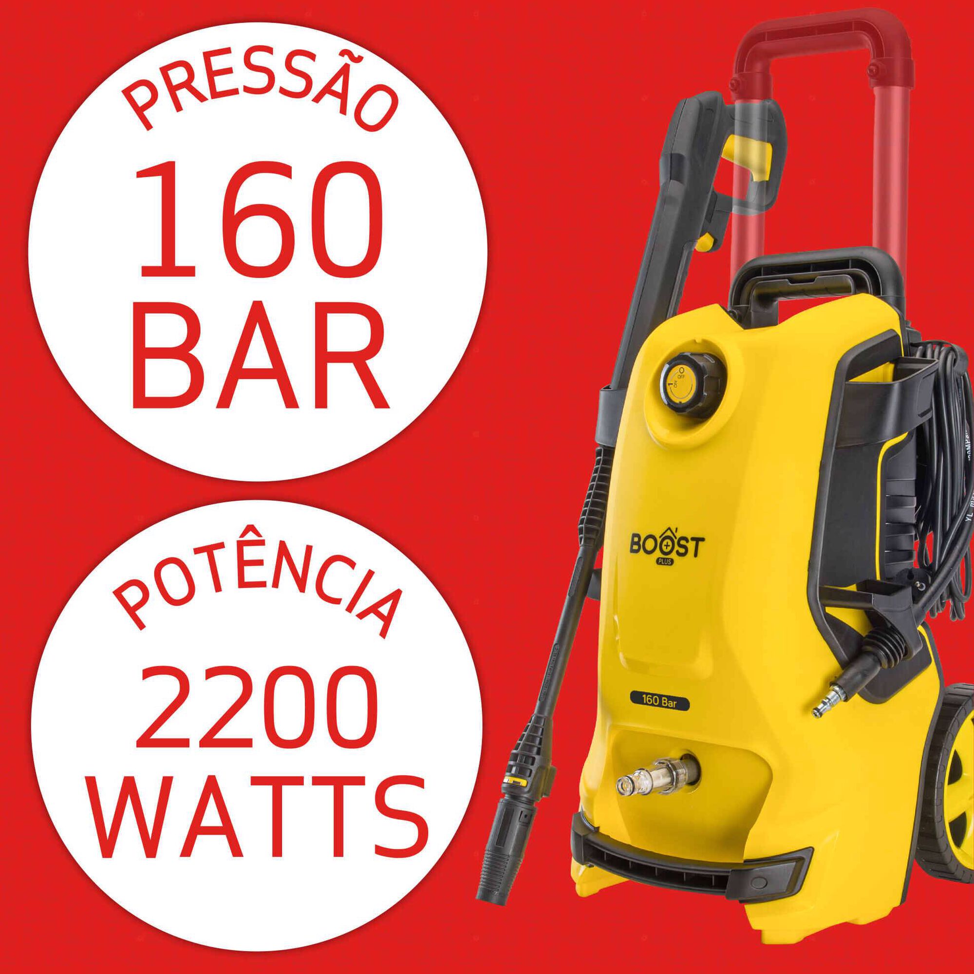 Lavadora Alta Press&atilde;o 160 Bar Boost