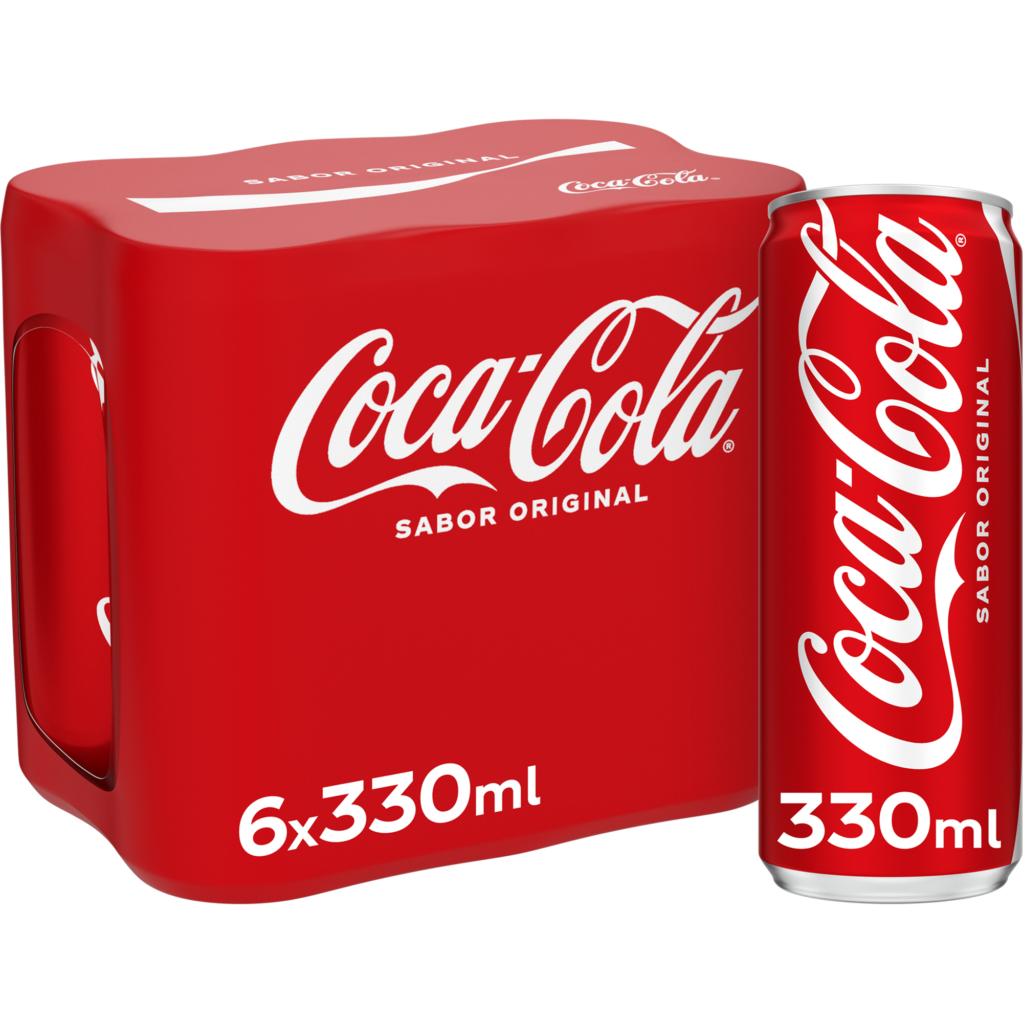 Refrigerante em Lata com G&aacute;s Cola Coca-Cola