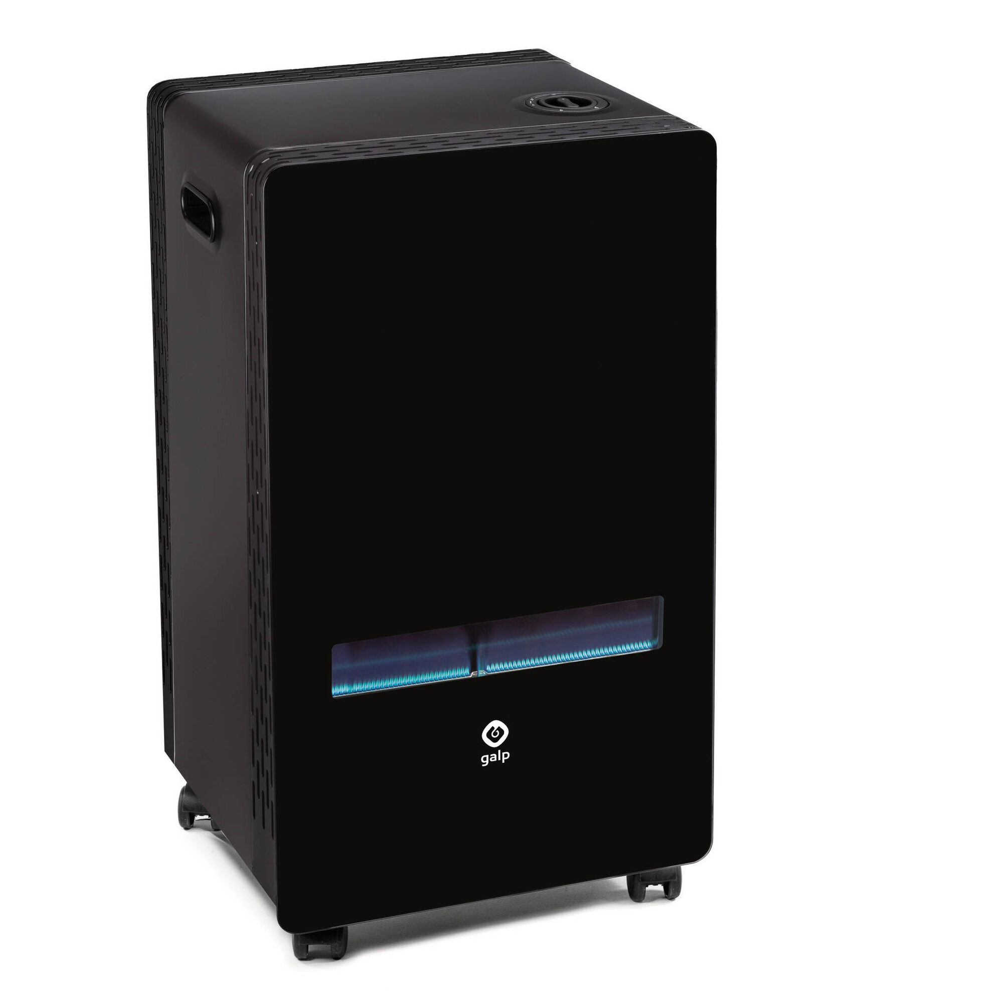 Aquecedor a Gás Chama Azul Vidro Preto 3800W Aquecedor a Gás Chama Azul Vidro Preto 3800W