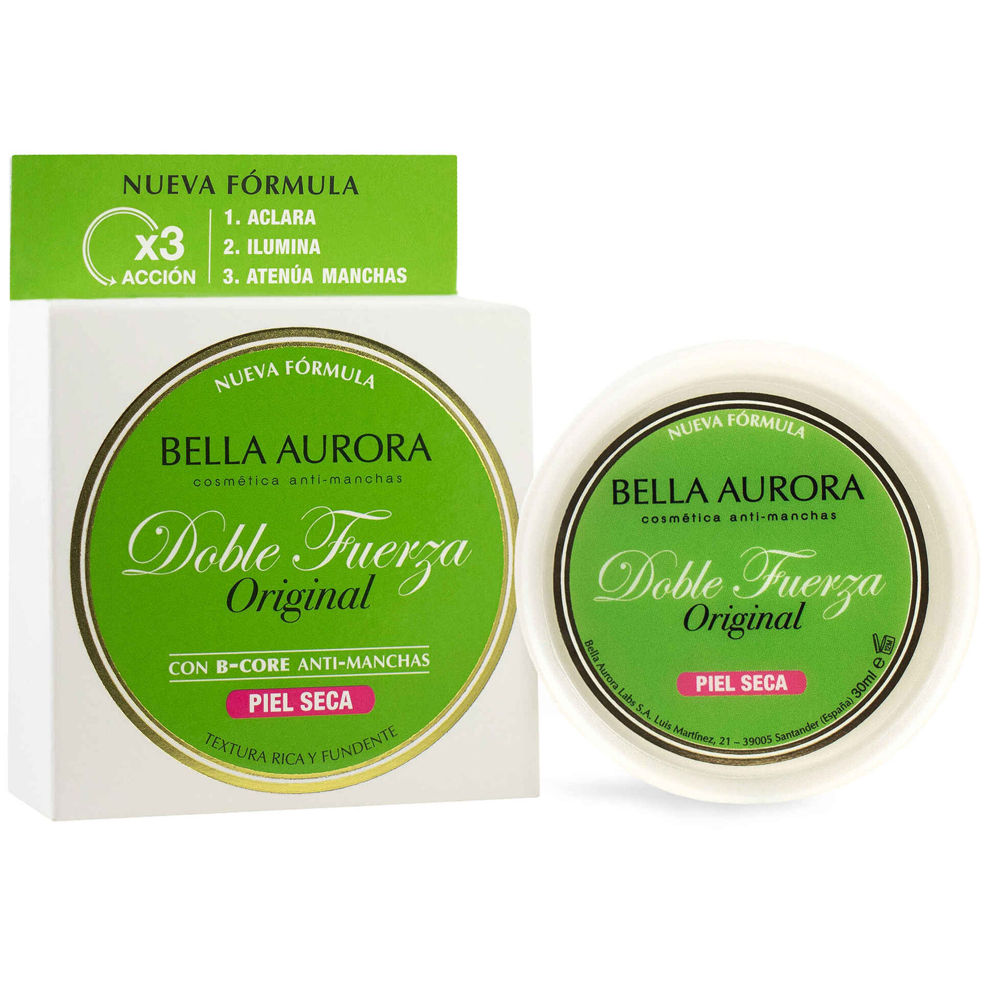 Creme de Rosto Anti-manchas Doble Fuerza