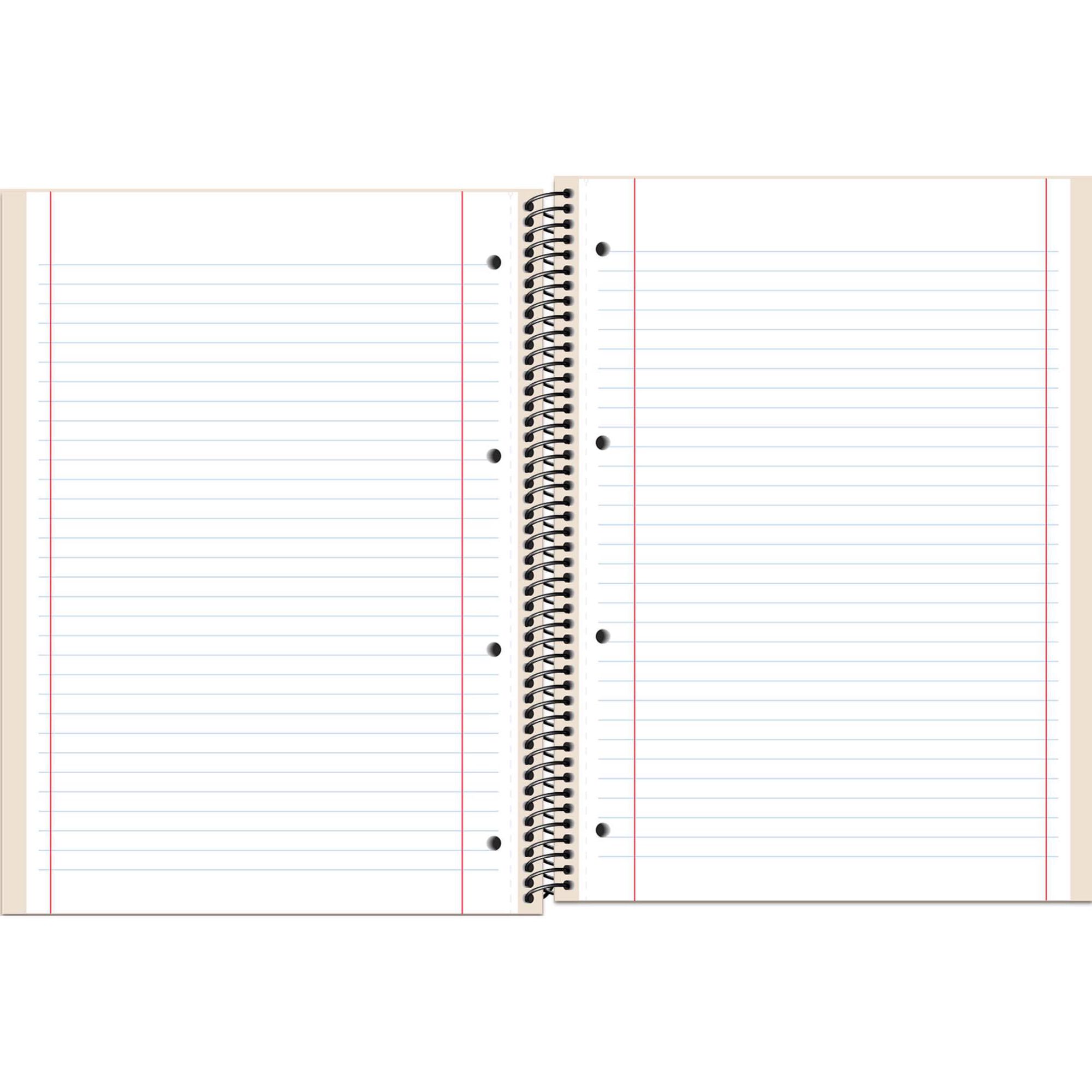 Caderno A4 100 Folhas Pautado (v&aacute;rias cores) Note!