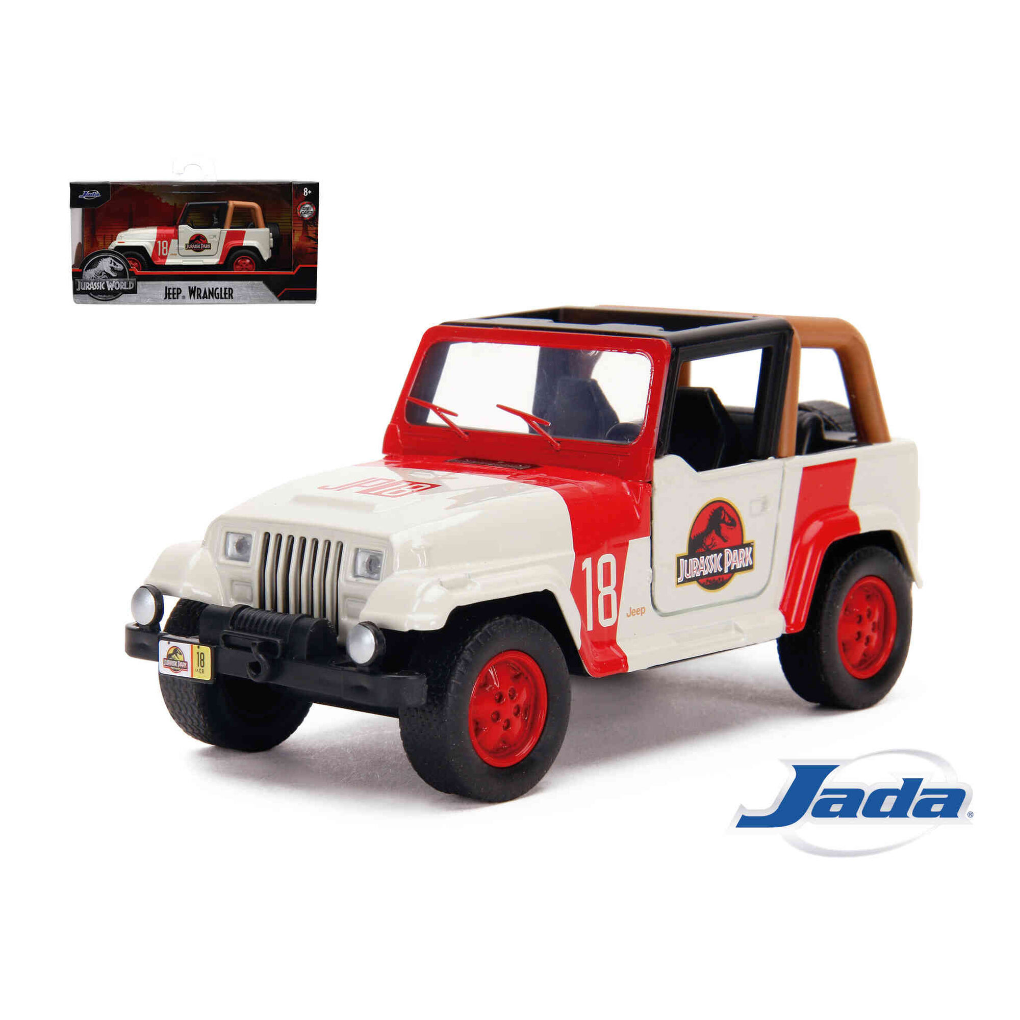 Jurassic Park Jeep Wrangler 1:32 Jurassic Park Jeep Wrangler 1:32