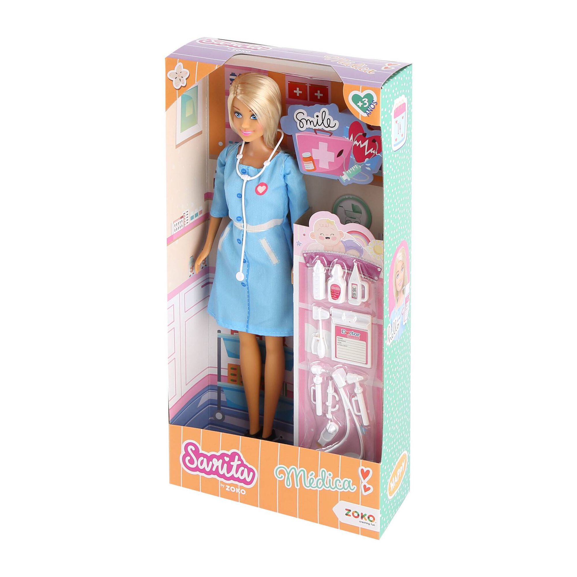 Zoko Sarita - Boneca M&eacute;dica